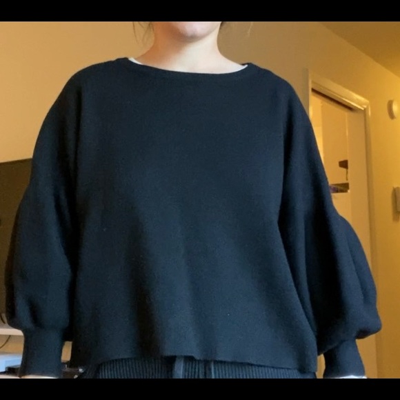 OAT Puff-Sleeved Sweater - Picture 2 of 3